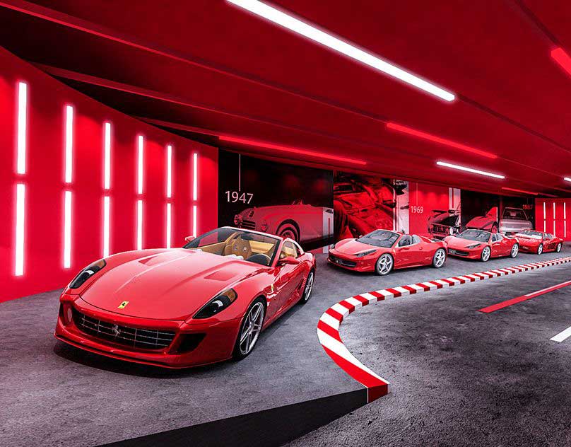 Thiết kế nội thất showroom bán ô tô