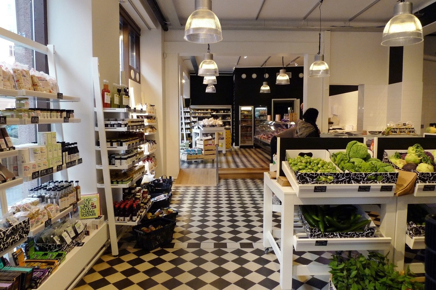 Thiết kế showroom trưng bày thực phẩm tươi sống
