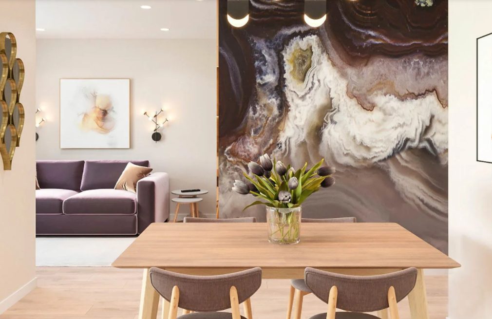 Thiết kế nội thất căn hộ đẹp với không gian mở phong cách Contemporary